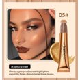 thumbnail image 2 of Bilqis Liquid Contour Beauty Wand Blush Highlighter Contouring Stick Set With Cushion Applicator Cream Face Rouge Bronzer Luminizer Pen Trio Smooth Blendable Moist Waterproof Makeup, 2 of 2