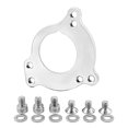 thumbnail image 1 of Maoww Bike Adapter Plate Chain Guide Aluminum Alloy Conversion Replacement Parts Biking Portable Repairing Accessory Silver 1Set, 1 of 6