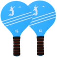 thumbnail image 4 of LNGOOR 2Pcs Wood Badminton Rackets for Sports Fitness Entertainment Children Adults, 4 of 8