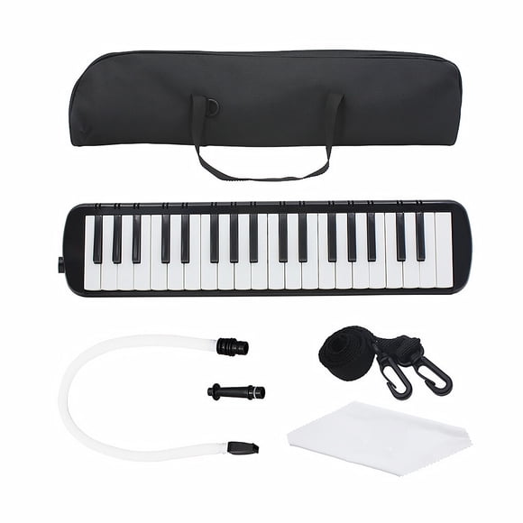 ZheElen Melody Portable ABS 39 Touches Melody Étudiant Enseignement Instrument de Musique à Vent, Noir