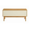thumbnail image 1 of Console Drivia d'ACME, bois naturel et ivoire, 1 of 3