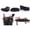 black Size P4, variant on Pocket Tool Belts with Quick Release Buckle, ZZkhGO Heavy Duty Detachable Adjustable Utility Belt for Electrician Carpenter, Many Pockets Work Apron Construction Tool Belt Pouches for Men Women,