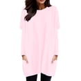 thumbnail image 1 of T-Shirts pour Femmes Décontractés Confortables T-Shirts Femmes Spandex Chandail à Manches Longues Manches Longues Col Rond Hauts en Rayonne à Manches Longues pour Femmes Chandails de Compression à Manches Longues pour Femmes Hauts avec Bouffant, 1 of 5
