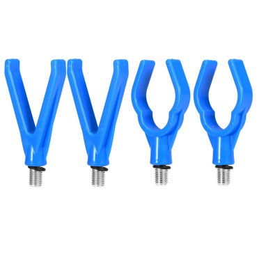 4 Pcs Repose-Canne à Pêche Tête de Canne à Pêche Prise en V Support de Canne à Pêche Matériel de Pêche à la Carpe
