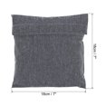 thumbnail image 2 of Unique Bargains 7'x7' Reusable Washable Polyester Snack Bag Sandwich Bag, Grey, 2 of 7