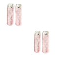 thumbnail image 2 of Wweixi Chaussettes d'Hiver avec Technologie Anti-Humidité Douces et Confortables pour les Pieds Grand Application Chiot à Pois Roses 2Ensemble, 2 of 6