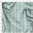 thumbnail image 4 of Soimoi Green Moss Georgette Fabric Text & Cupcakes Food Print Fabric by Yard 42 Inch Wide, 4 of 6