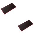 thumbnail image 1 of Transemion 2020 Hot Non Wear Resistant Computer Notebook Soft Edge Seamed Mouse Pad Office Rubber Fabric Mat red 300*350*3mm 2Set, 1 of 6