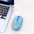 thumbnail image 2 of Wireless Mouse for Game Girl Cute Silent Rechargeable Bluetooth 5.2/3.0 2.4G Mouse for Office Computer Laptop Tablet Universal (Green), 2 of 4