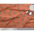 thumbnail image 2 of Soimoi Satin Silk Fabric Circle,Dot & Prawns Ocean Fabric Prints by Yard 42 Inch Wide, 2 of 4