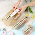 thumbnail image 2 of Mesh Cosmetic Storage Bag Portable Cosmetic Bag Lipstick Bag Makeup Bag, 2 of 7