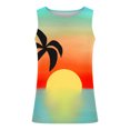 thumbnail image 3 of Birdeem Nouveau Débardeur Décontracté Mode Homme Été Floral Hawaïen Imprimé Sport Col Rond, 3 of 5