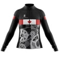 thumbnail image 1 of Chandail de Cyclisme à Manches Longues Canada Crank pour Femmes - 4TG, 1 of 3