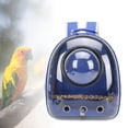 thumbnail image 4 of GROWTH TANK Travel Cage Transport Breathable Stand Perch Parrot Out Backpack for Outdoor Blue, 4 of 9