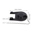 thumbnail image 2 of BESTYASH 10pcs Toilet Tank Kit Black PVC for Households Universal Design Water-saving Needs, 2 of 8