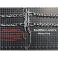 thumbnail image 2 of Compatible w/ John Deere Z720E-48 in. Turf Rear 23x9.5-12  Tire Chains, 2 of 4