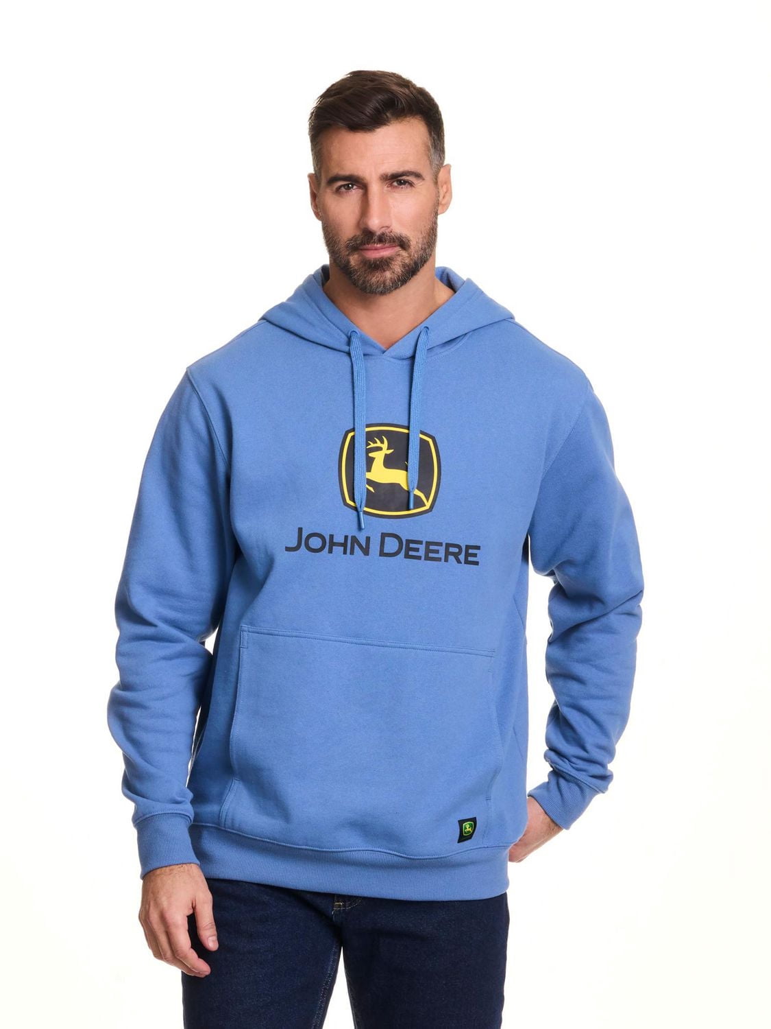 John Deere Men’s Core Logo Pullover Fleece Hoodie