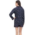 thumbnail image 3 of Bimba Chemise de Nuit à Manches Longues et Short à Imprimé de Flèches Blanches - 16, 3 of 6