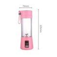 thumbnail image 4 of Jinsinto Portable Blender, Personal Mini Blender, With 6 Power Blades(pink), 4 of 5