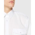 thumbnail image 4 of Premier Chemise de Travail Unie pour Homme à Manches Courtes de Pilote, 4 of 7