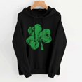 thumbnail image 1 of Pantalons pour Femmes Imprimé Saint-Patrick Décontracté Manches Longues Sweat à Capuche Ample Saint-Patrick, 1 of 5