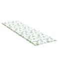 thumbnail image 2 of vidaXL Sun Lounger Cushion Leaf Pattern Oxford Fabric, 2 of 5