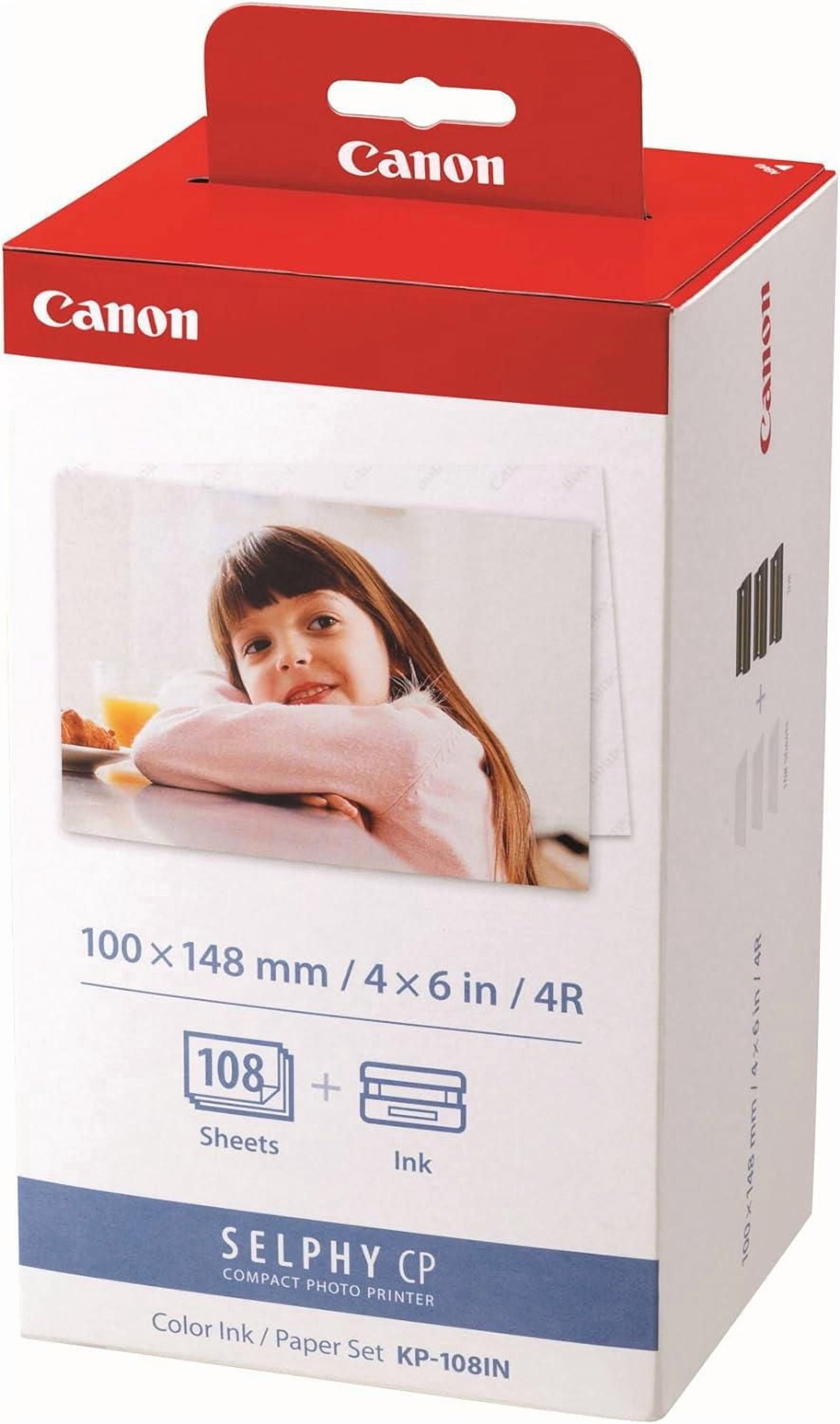 Canon KP-108IN 4" x 6" Colour Photo Paper & Ink Kit