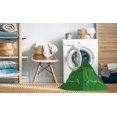 thumbnail image 2 of Ahgly Company Tapis d'Intérieur Rectangulaire Transitionnel Vert Lavable à la Machine, 8 Pieds x 10 Pieds, 2 of 7