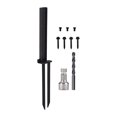 thumbnail image 4 of Fence Post Repair Fence Post Repair Stakes Convenient Installation Sturdy Spare Parts Fence Post Support Pile for Outdoor, 4 of 10