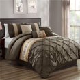 thumbnail image 1 of Elight Home 21185K Sarah Embroidery 7 Piece Comforter Set, King, 1 of 1