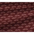 thumbnail image 5 of oneOone Viscose Jersey Fabric Dot & Bicycle Block Print Sewing Fabric BTY 60 Inch Wide, 5 of 5