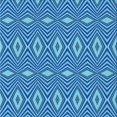 thumbnail image 1 of Ahgly Company Tapis d'Intérieur Lavable à la Machine, Carré, Transitionnel, Bleu, Tapis de Zone, 6 Pieds Carré, 1 of 7