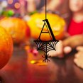thumbnail image 3 of Spider Halloween Decoration Hang Tag Set with 26 Iron Letters 5.3 cm x 9 cm, Black Rope Included, 3 of 4
