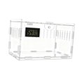 thumbnail image 4 of Bunblic Acrylic Spider Enclosure Container Reptile Tank for Hermit Crab Frogs Gerbil S Size Single Grid, 4 of 8
