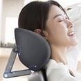 thumbnail image 4 of Ergonomic Attachable Headrest Pillow for Desk Chairs Adjustable Height and Angle Neck Support Cushion, 4 of 9