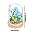 thumbnail image 3 of MesaSe DIY Bouquet Immortal Flower Assembled Granular Building Block Model Toy Children‘S Girl Gift, 3 of 10