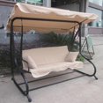 thumbnail image 3 of Housse de Balançoire de Jardin Housse de Toit de Balançoire de Cour Extérieure Housse de Toit Pare-Soleil Housse de Balançoire de Cour Imperméable Housse Pare-Soleil de Cour, 3 of 8