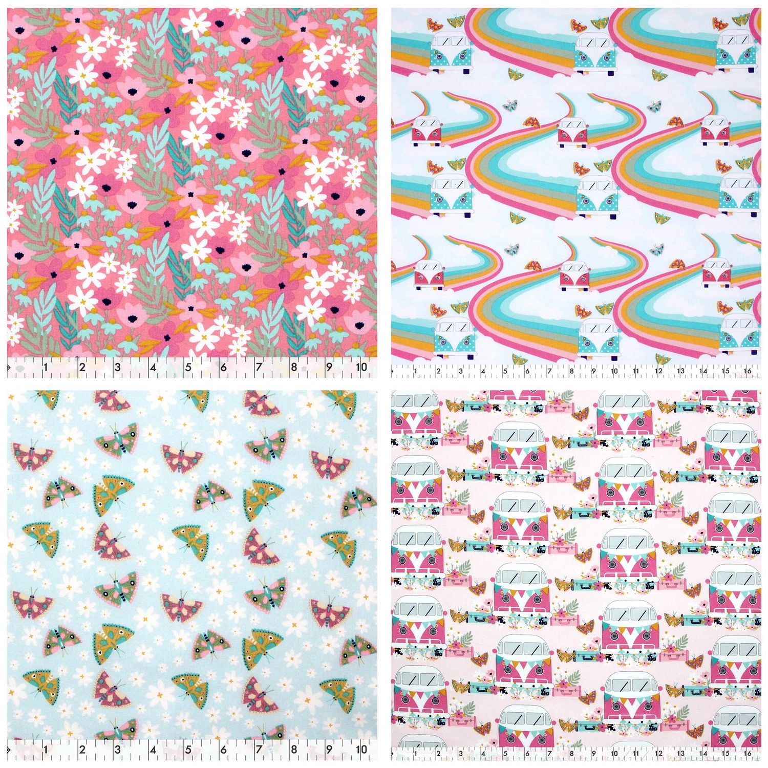 Fabric Creations Gone Camping fat quarter Bundle 45.7 × 53.3 cm (18 × 21 in), 5x18x21