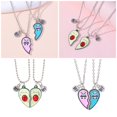 thumbnail image 2 of LOVEVER  2Pcs Delicate Best Friend Necklace Set Friendship Neck Jewelry Gift for Women, 2 of 11