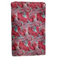 thumbnail image 3 of ColorFull House Indian Cotton Kantha Quilt, Red and Turquoise Leaf Pattern Design Kantha Gudri,Bedspread,Bedsheet,Throw Blanket Size( Double 90" x 108"), 3 of 5