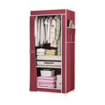 thumbnail image 1 of Feltree Easy Assembly Fabric Closet Organizer for Bedroom Storage, Multifunctional Wardrobe with Shelves and Drawers, Waterproof and Space Saving Design, 1 of 7