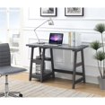 thumbnail image 5 of Convenience Concepts Designs2Go Bureau Tréteau, Fini Bois Gris, 5 of 5