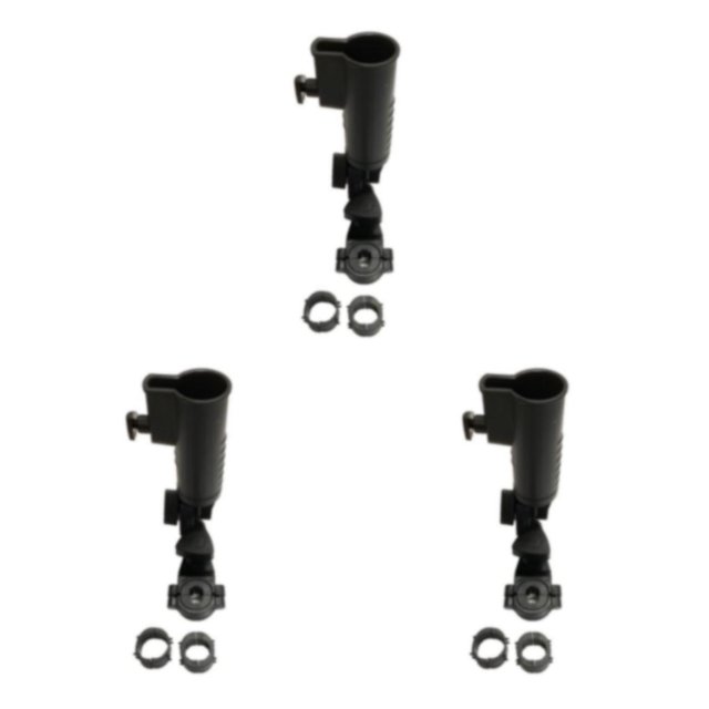 relayinert Golfing To Next Level Universal Golf Push Cart Umbrella Holder Outdoor 3Set