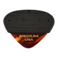 thumbnail image 2 of Fender Mojo Grip Guitar Picks 351 Forme, Celluloïde, Écaille de Tortue, Moyen, Lot de 3, 2 of 3