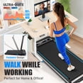 thumbnail image 4 of IMFIT Walking Pad Pro Treadmill | Compact Foldable Design | Quiet Operation | Manual Incline | Handrail for Extra Support | Tablet Mount | Remote Control | Space-Saving | 265 lbs Capacity, 4 of 8