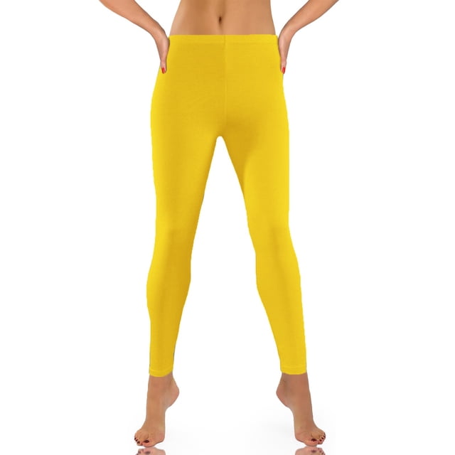 Meichang Yoga Leggings pour Femmes Liquidation Taille Très Extensible Leggings d'Entraînement Athlétiques Petite Unis Ajustés Collants de Course Leggings