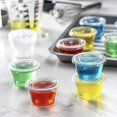 thumbnail image 4 of CHUANK 4 oz Plastic Clear Disposable Portion Cups with Lids for Sauce Cup BPA Free, 4 of 10