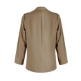thumbnail image 5 of CEHVOM Mode Femmes Col Rabattu Manches Longues Manteau Cardigan Blouse Décontractée Liquidation, 5 of 5