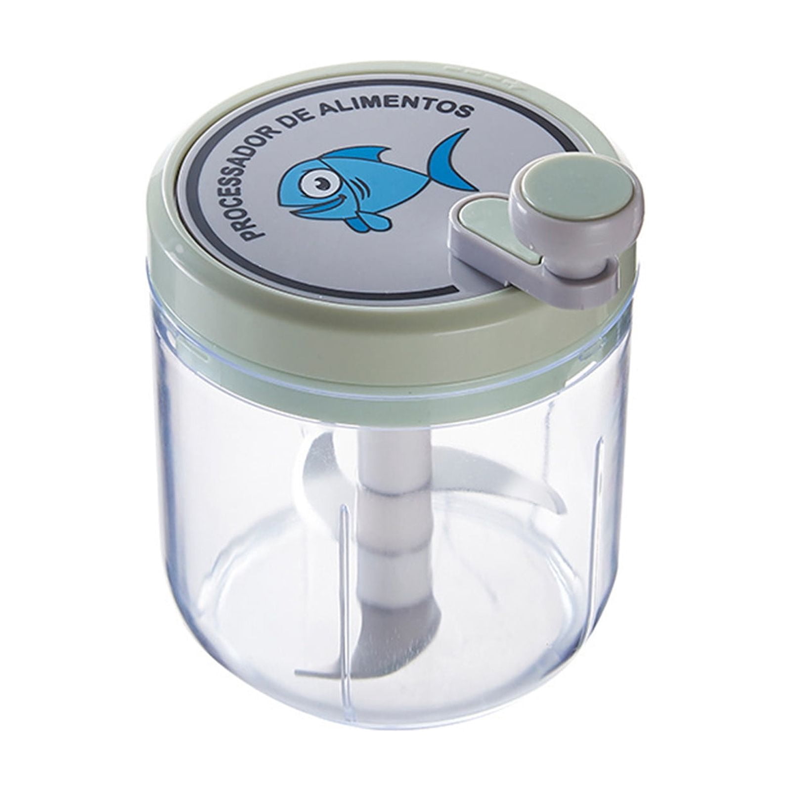 Mini Food Processor Wireless Portable 600 ml Capacity Rainproof Vegetable Chopper For Garlic Ice Spices With 304 Stainless Steel Blades