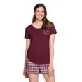 thumbnail image 1 of George Women's Scoop-Neck Sleep T-Shirt, 1 of 6